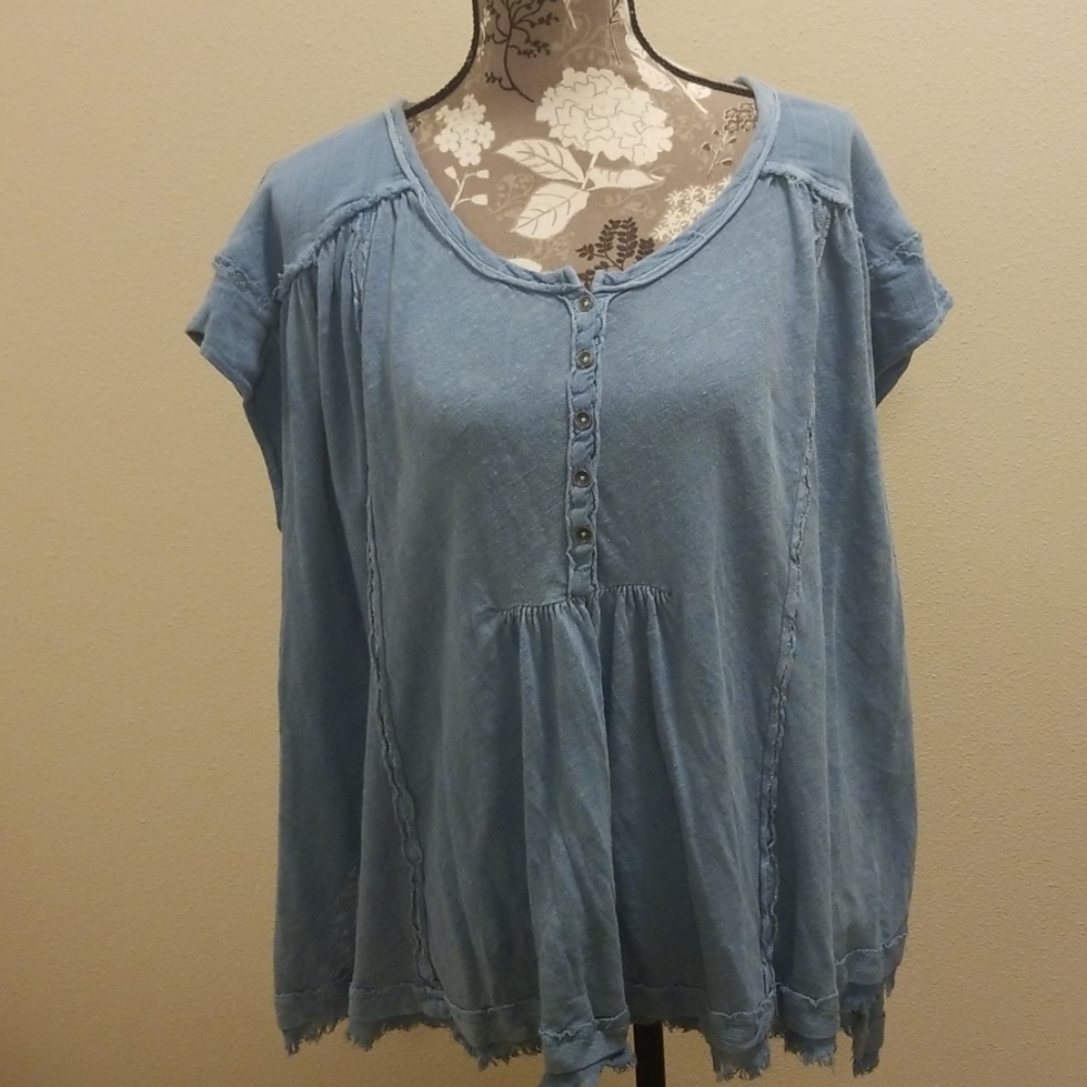 Free People flowy shirt